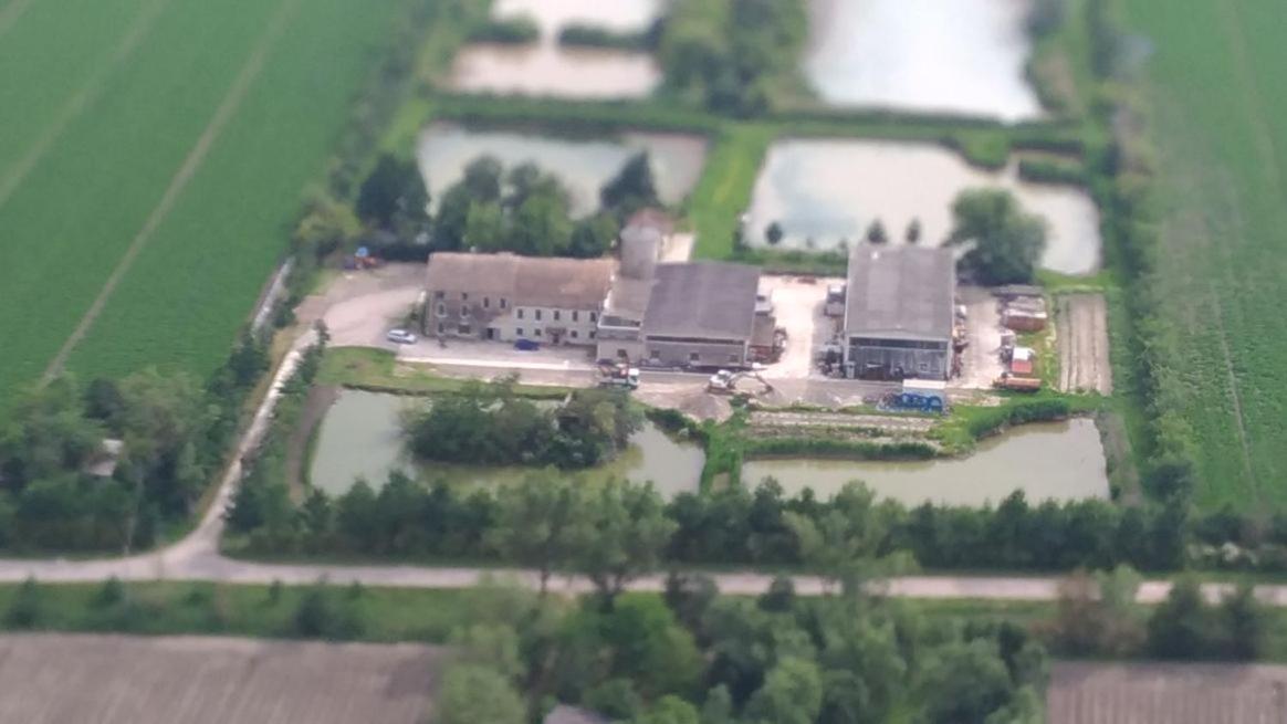 Agriturismo Lucchetta Reggiolo Kültér fotó